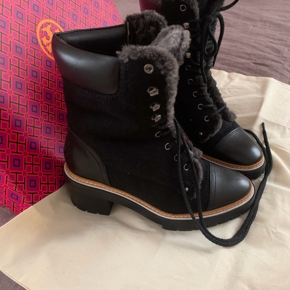 Tory Burch 60mm Lug Sole Miller Bootie - Picture 4 of 11